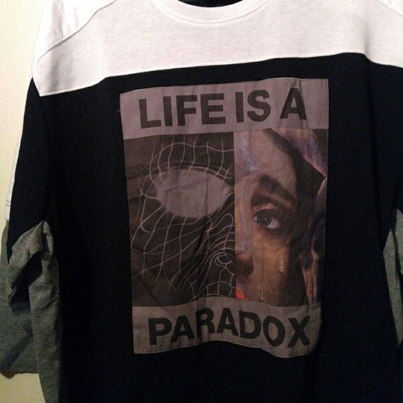 A.K.O.O. "Life Is A Paradox" Force S/S Knit Shirt - Picture 2 of 4